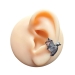 Ear Cuff Ohrring Chirurgenstahl Ohrklemme mit Fledermaus