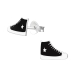 Ohrstecker Schuhe 925 Sterling Silber mit Sneaker in schwarz oder pink