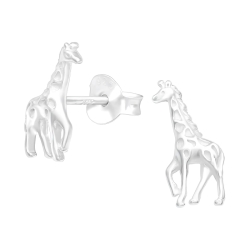 Ohrstecker 925 Sterling Silber mit Giraffe